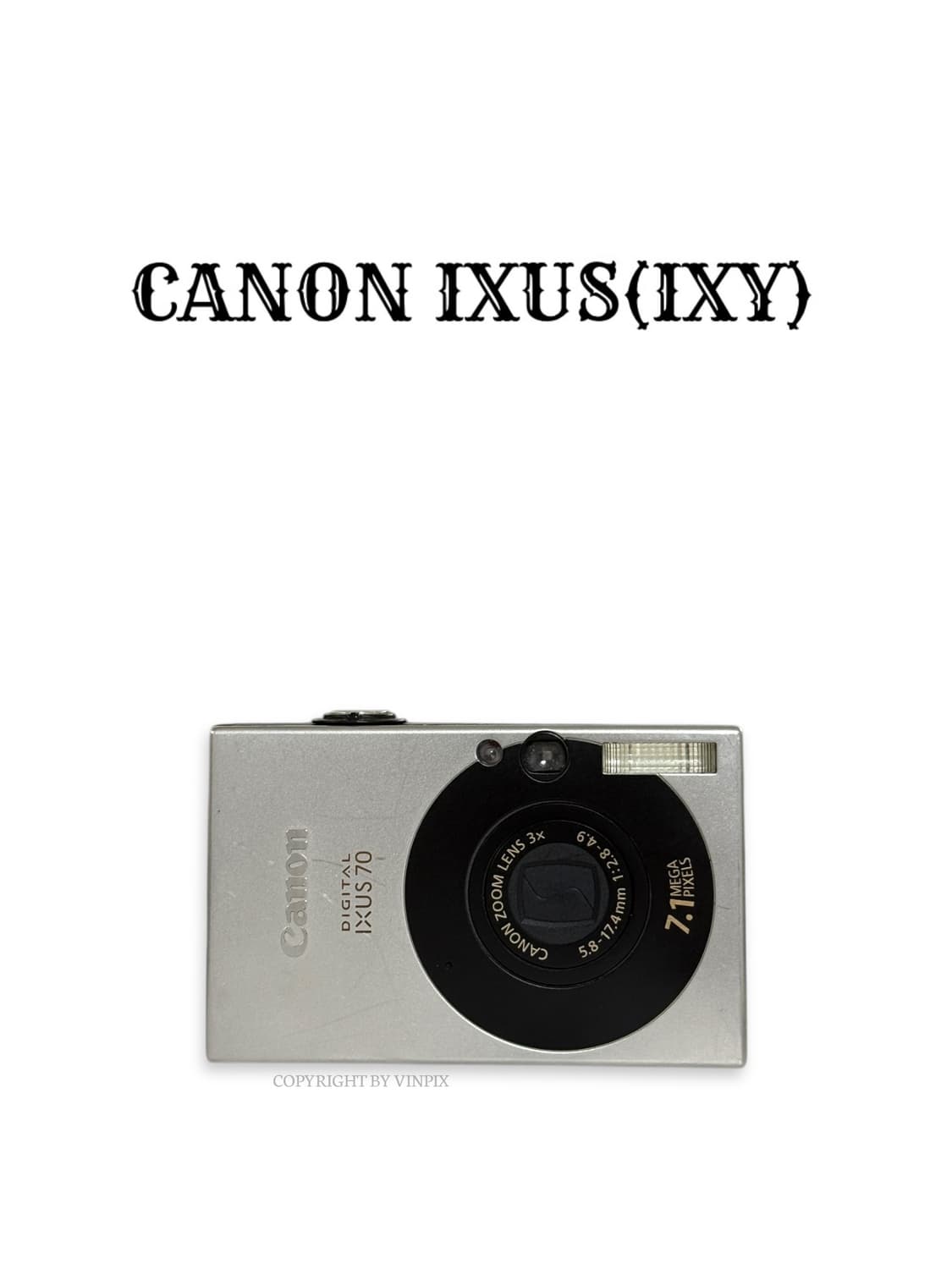 캐논 익서스 70(ixus 70) 디지털 카메라 디카 상품이미지1