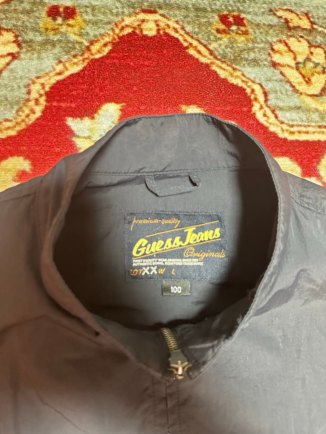 게스 진스 빈티지 나일론 자켓 100 상품이미지3