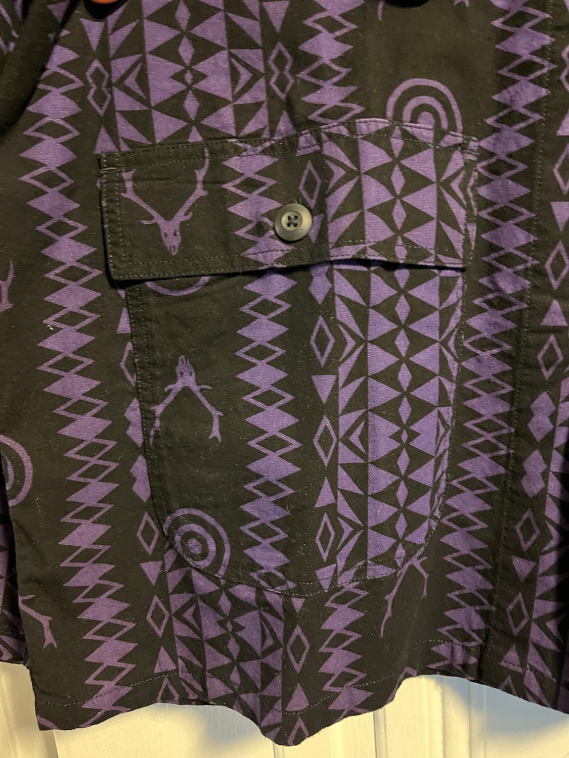 (새상품) south2 west8 플란넬 헌팅셔츠 상품이미지5