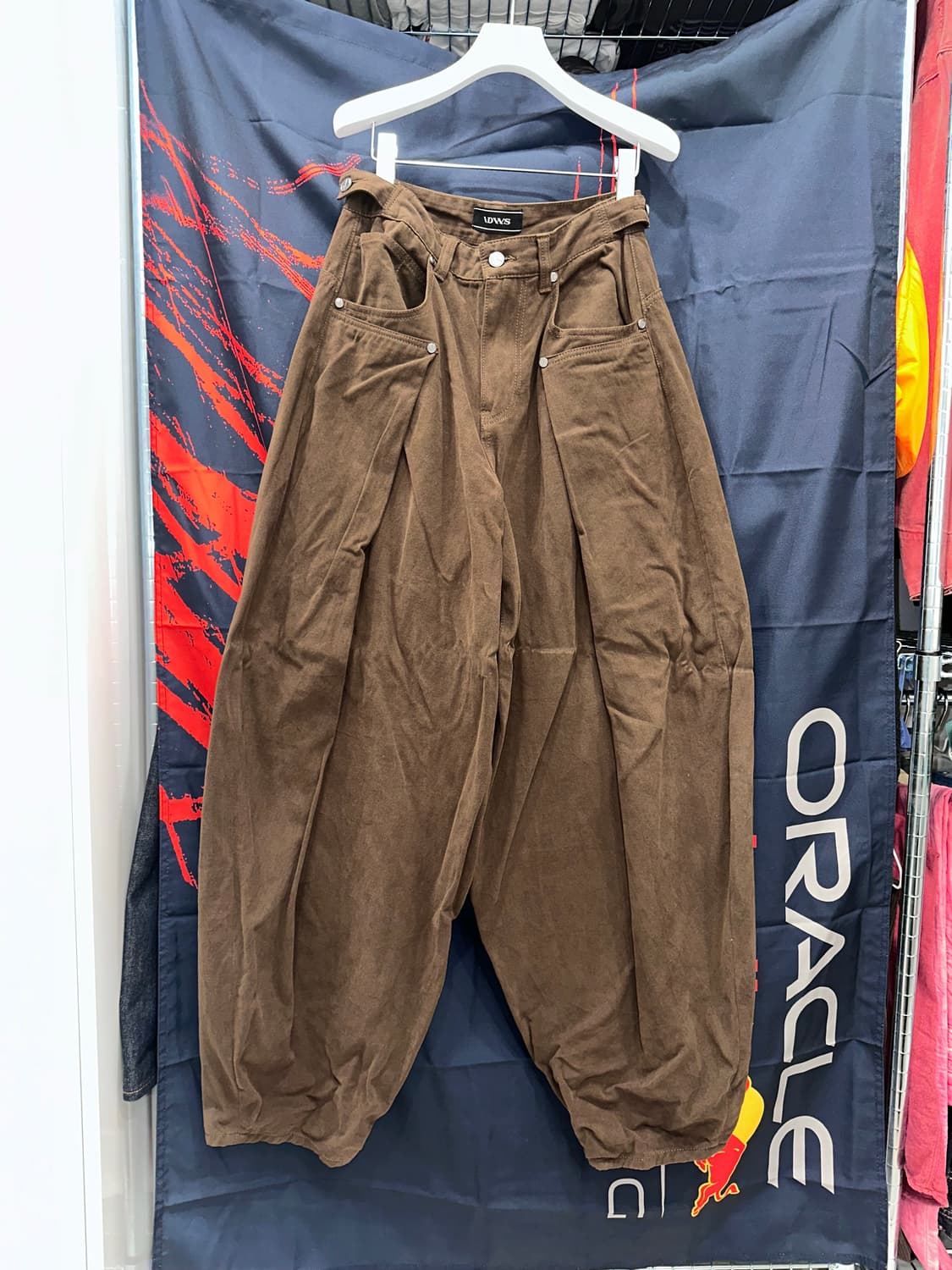 Soft Suede Twill Balloon Pants Brown (0) 상품이미지1