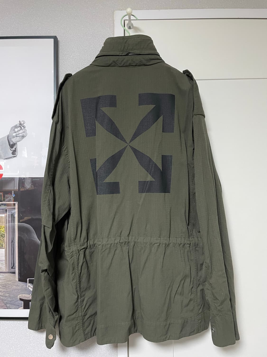 오프화이트 애로우 로고 필드 자켓 상품이미지2