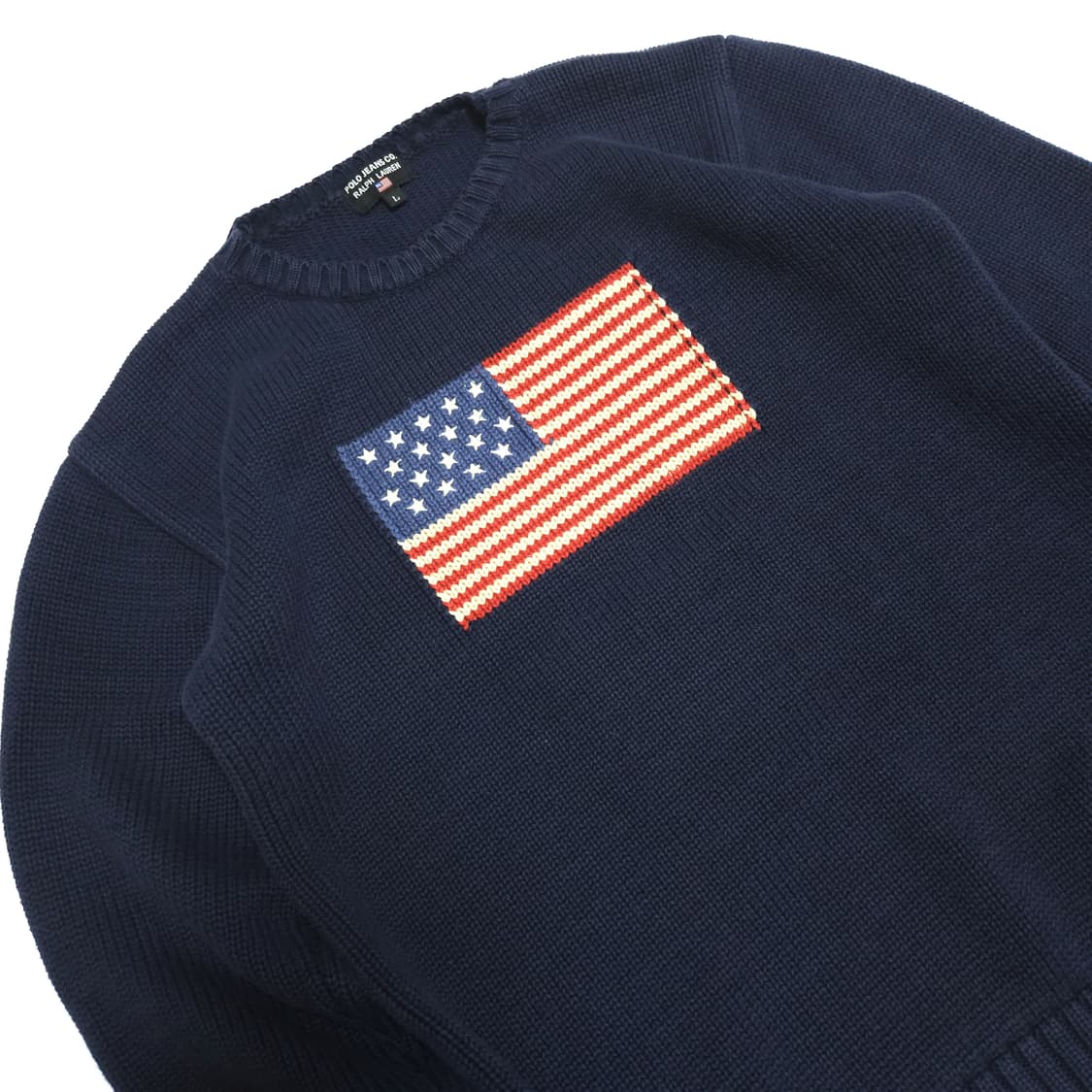 90s 폴로 진스 랄프로렌 성조기 니트 스웨터 상품이미지5