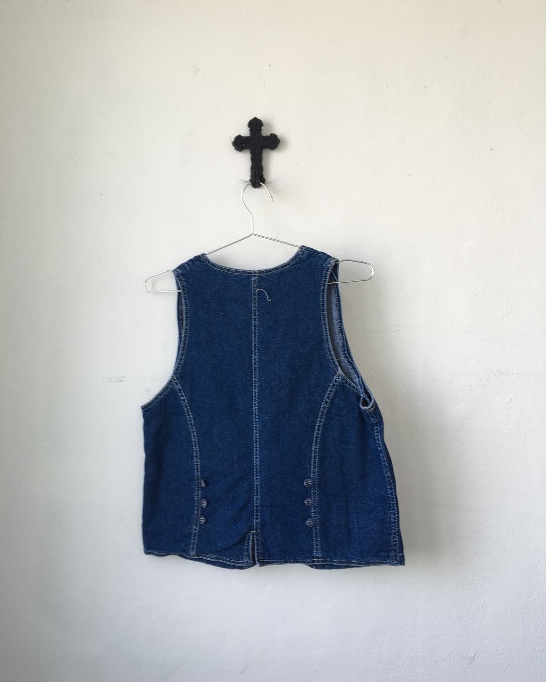 Denim vest 상품이미지2