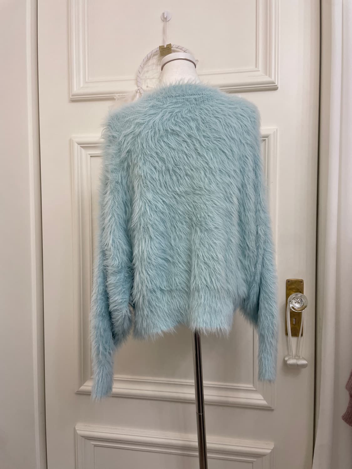 mint shaggy winter sweater(size-F) 상품이미지3