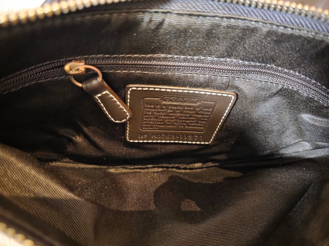  코치 coach 빈티지 가방 미니백 숄더 모노그램 캔버스 coach 상품이미지5