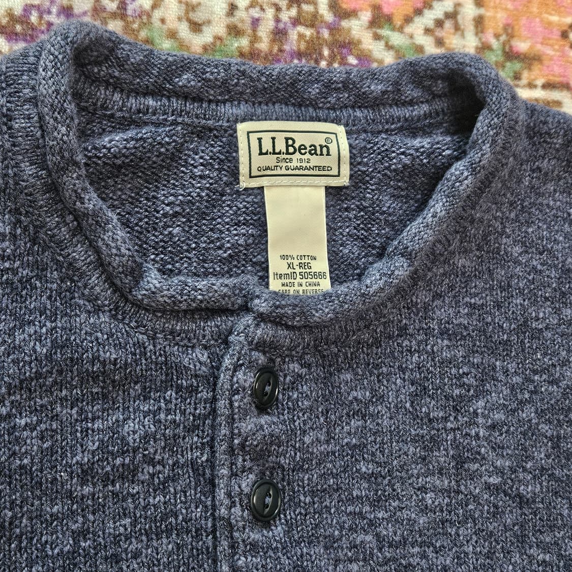 LL Bean 헨리넥 니트 상품이미지2
