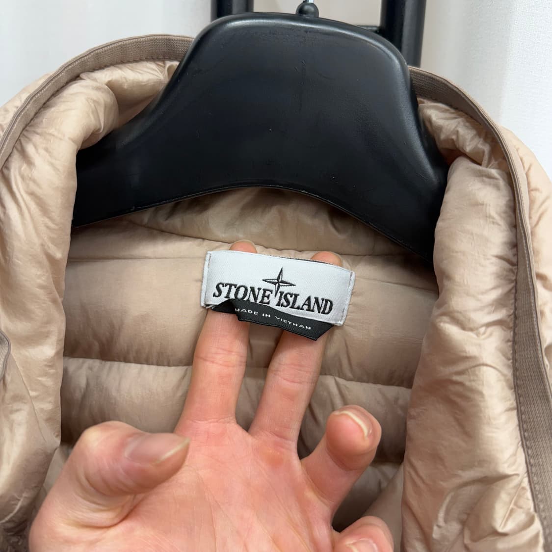 [XL] 스톤아일랜드 룸우븐 경량패딩 상품이미지3