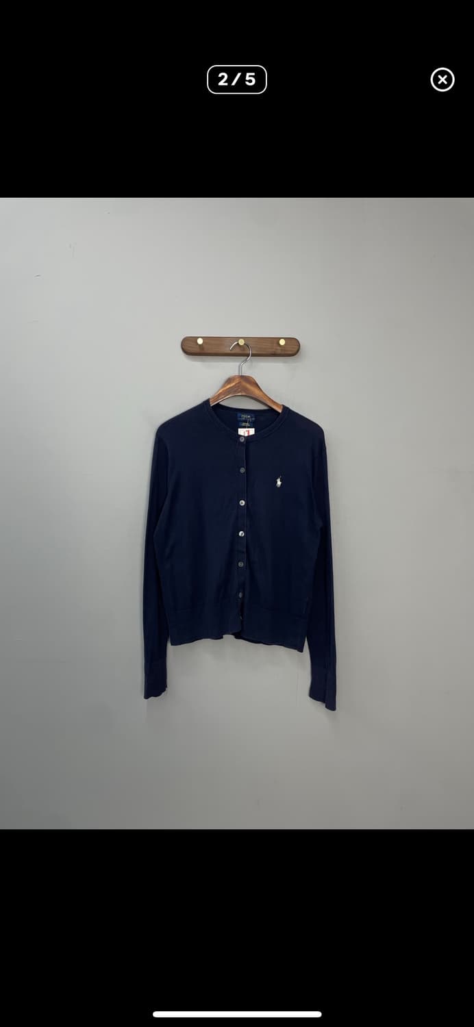 폴로랄프로렌 네이비 가디건 A3127 상품이미지2
