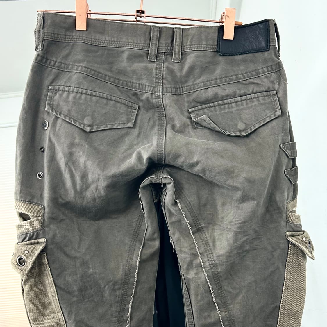 Midas 멀티지퍼 본디지 부츠컷 카고 팬츠 상품이미지9