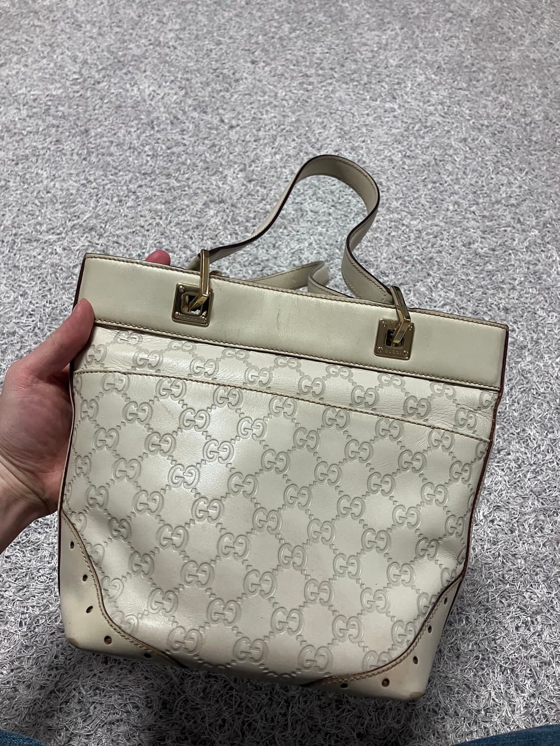 구찌 gg 아이보리 토트백 상품이미지5