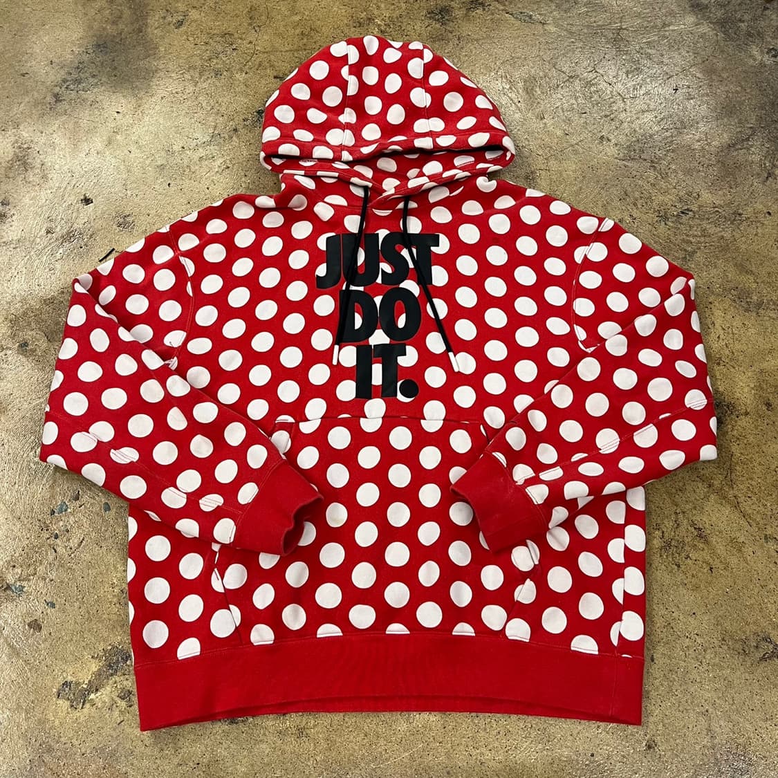 나이키 도트 레드 저스트두잇 후드티 상품이미지2