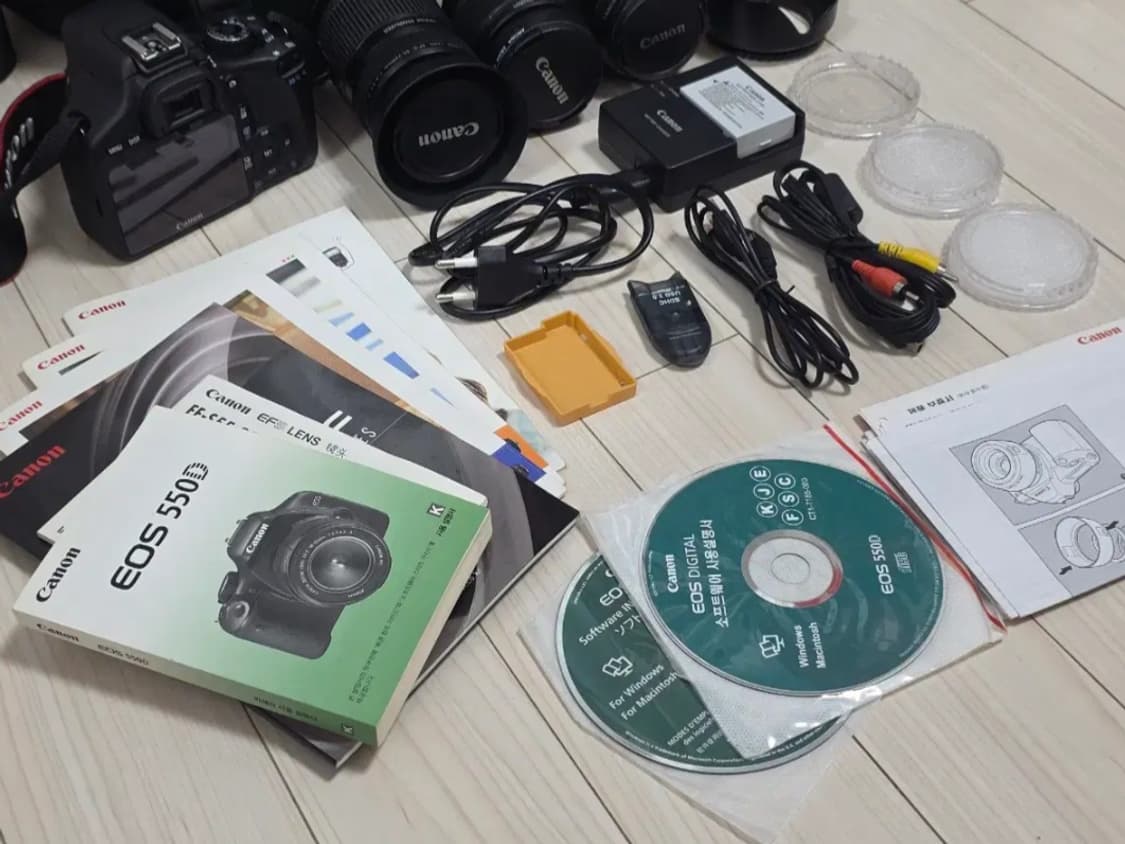 급처 캐논 eos 550d 풀세트 상품이미지4
