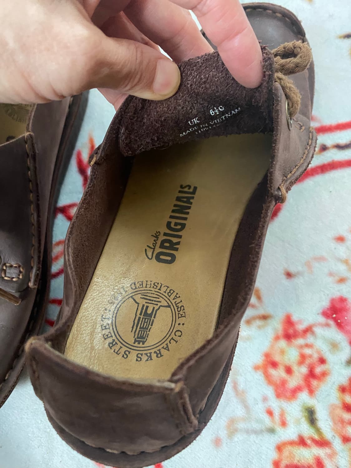 클락스 브라운 가죽 로퍼 UK6½(250-55) 상품이미지6