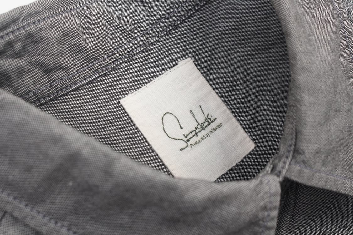 SUNNY CLOUDS Oxford Pullover Half Shirt  상품이미지5