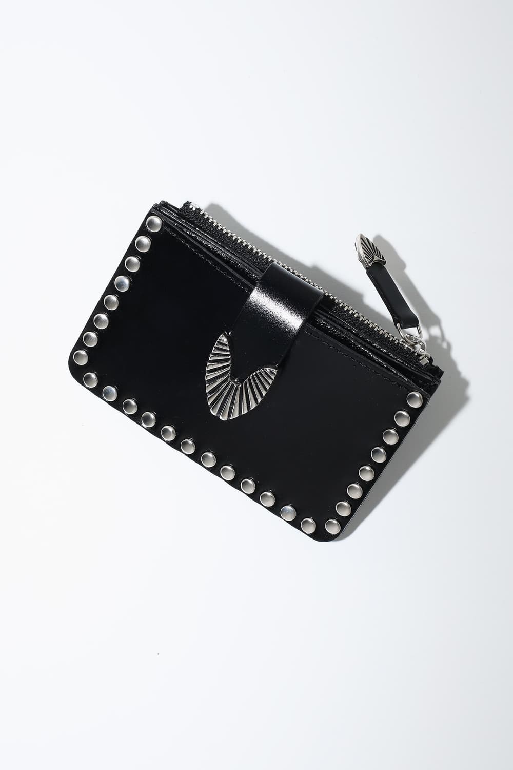 토가 TOGA 스터드 카드지갑/블랙 상품이미지1