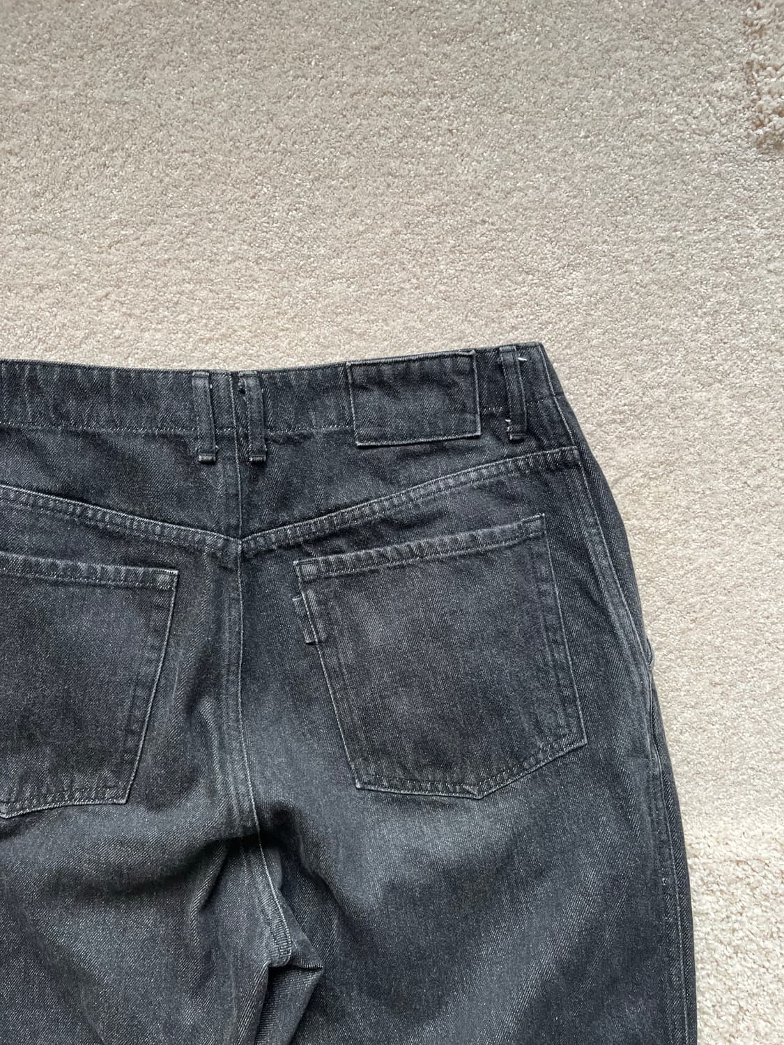 포터리 블랙 데님 팬츠 (31-32) 상품이미지6