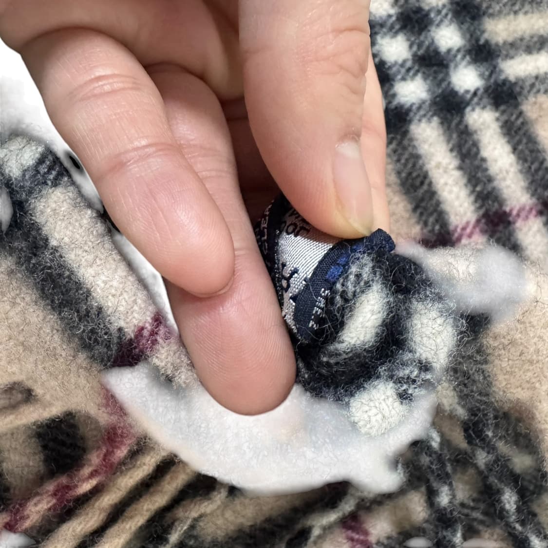 정품 버버리 노바체크 렘스울 머플러 상품이미지4