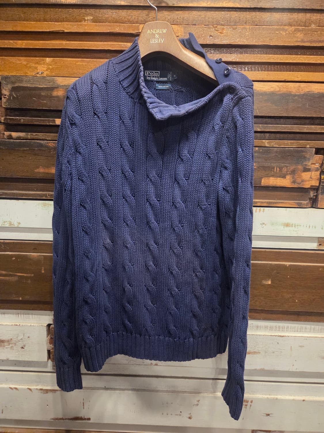 폴로랄프로렌 모호크넥 케이블니트 상품이미지7