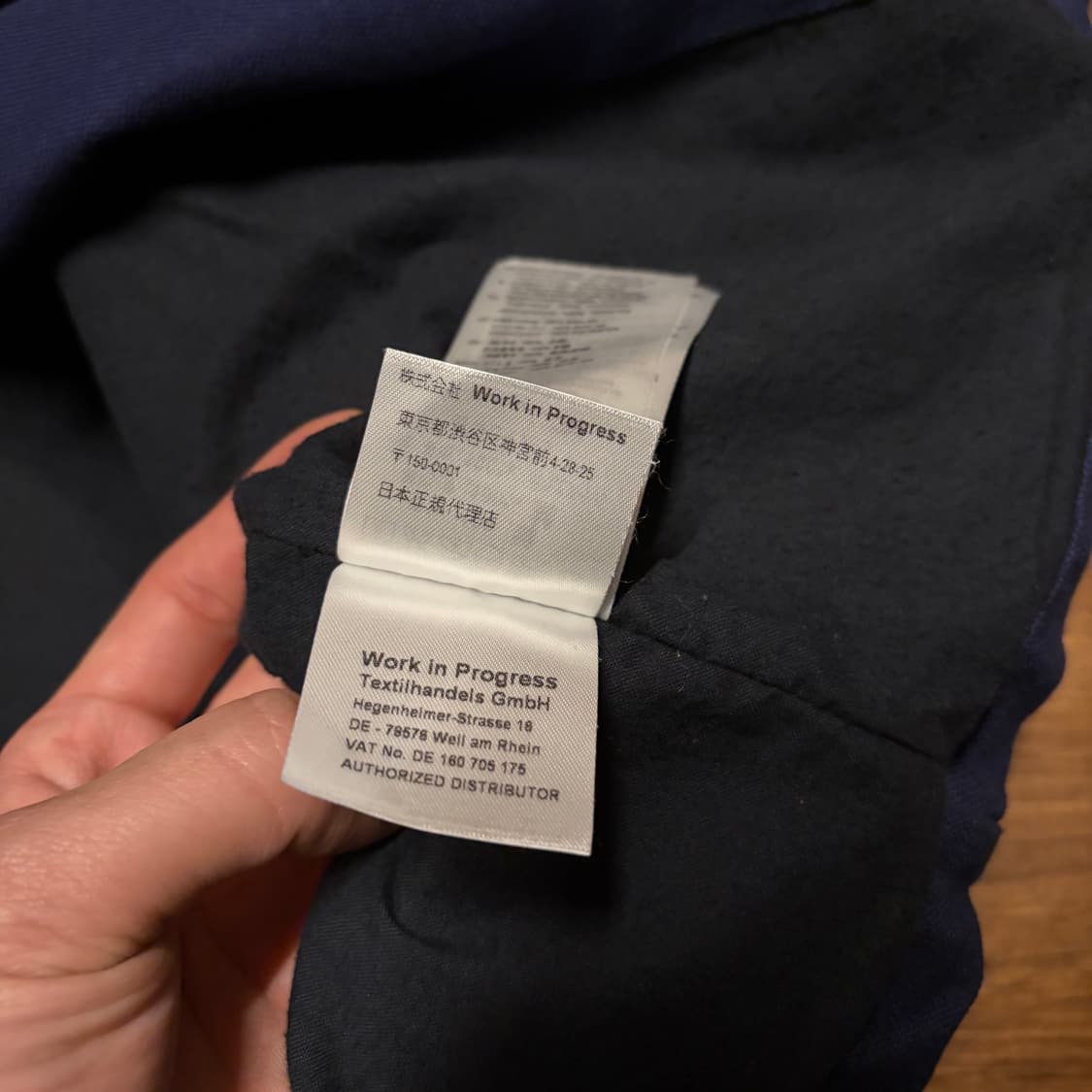 CARHARTT BLUE DOCK BLAZER 상품이미지5