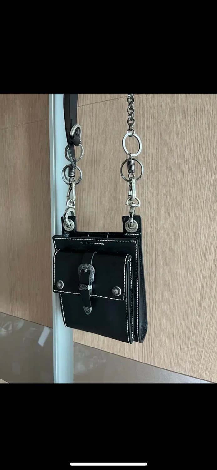 앤더슨벨 몬터레이 미니백 블랙 팝니다 상품이미지4