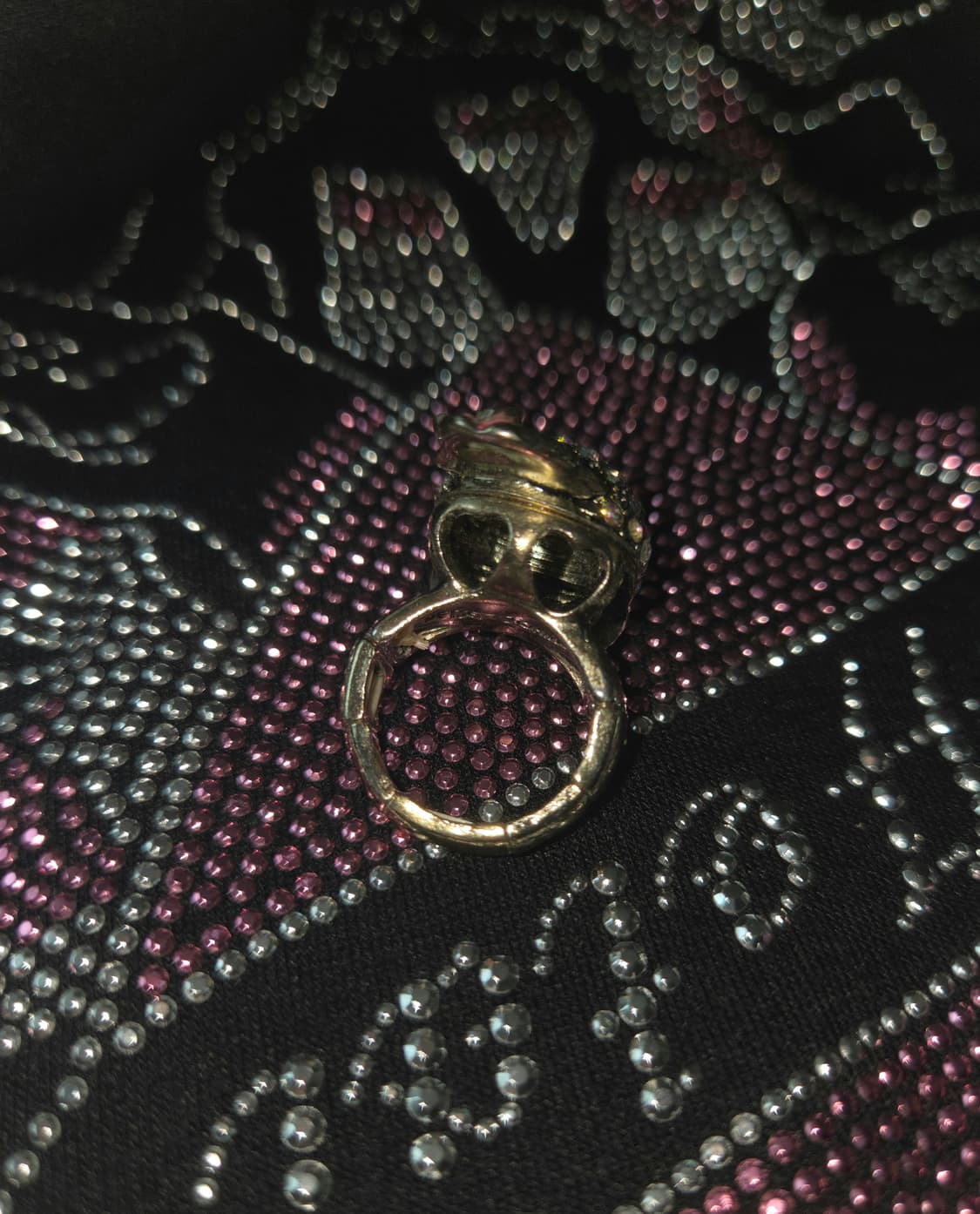 Betsey  Johnson vintage skull ring 상품이미지2