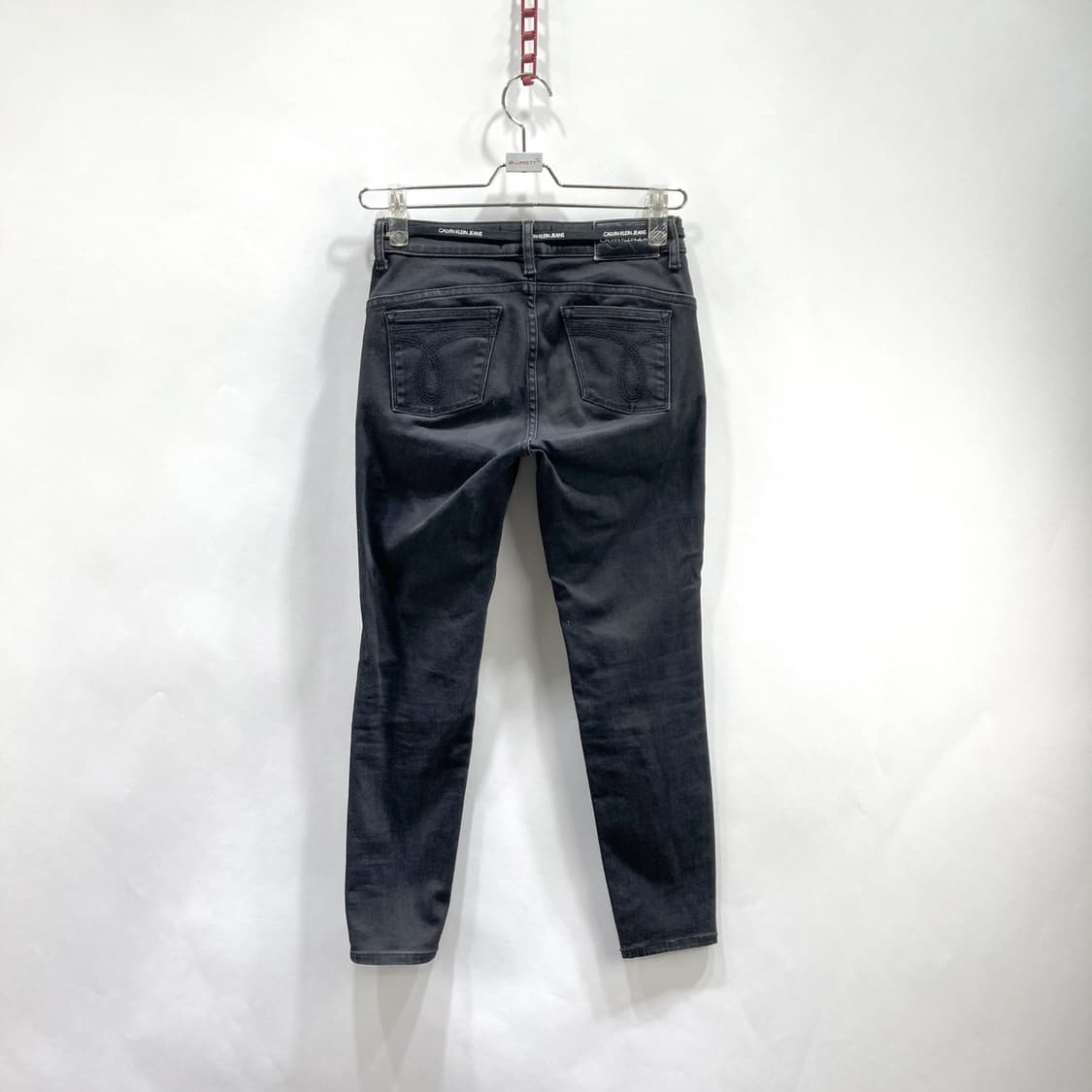 캘빈클라인 여 블랙데님 스키니진 25-26  상품이미지3