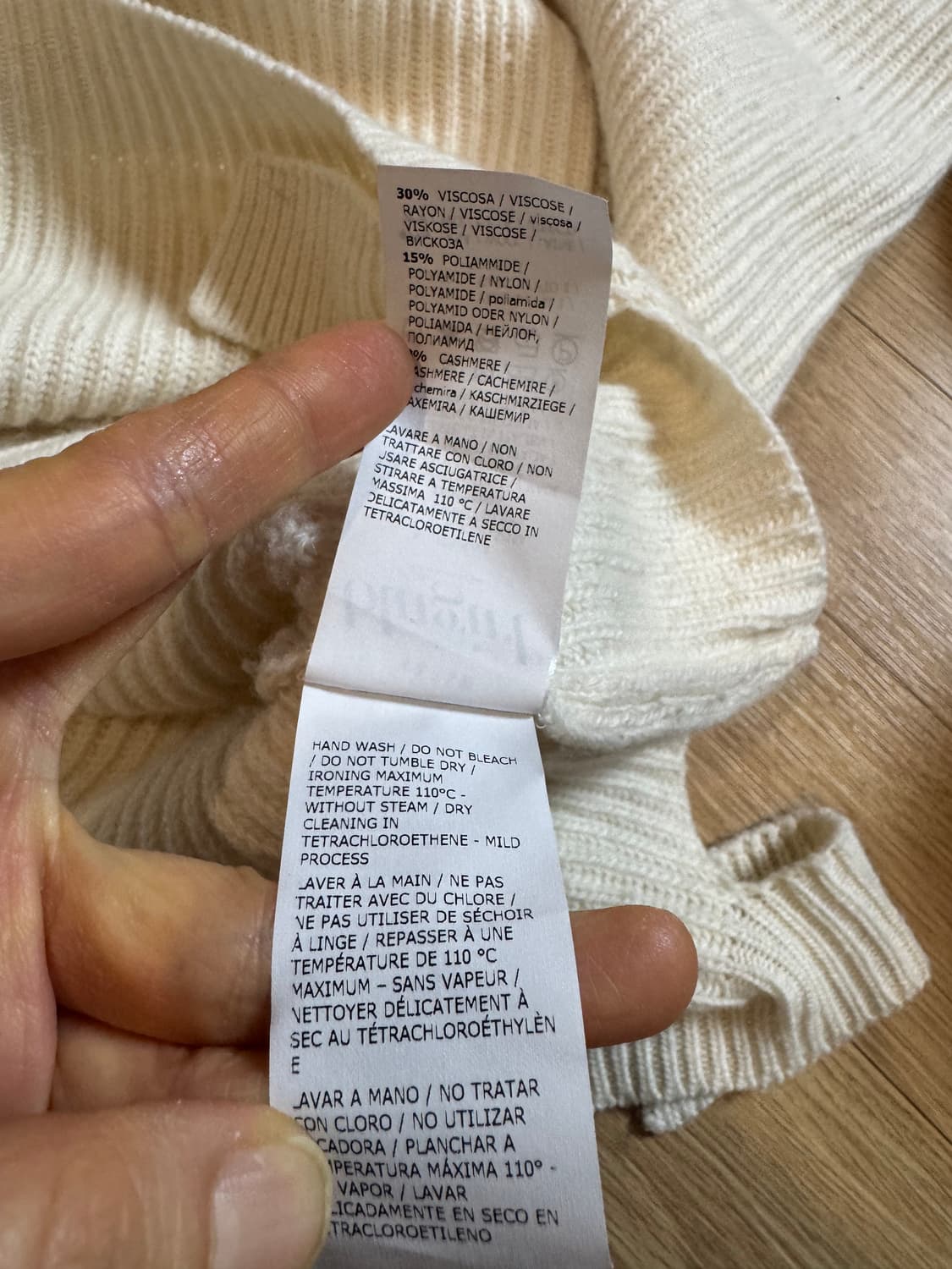 블루마린 블루걸 터틀넥 니트 상품이미지7