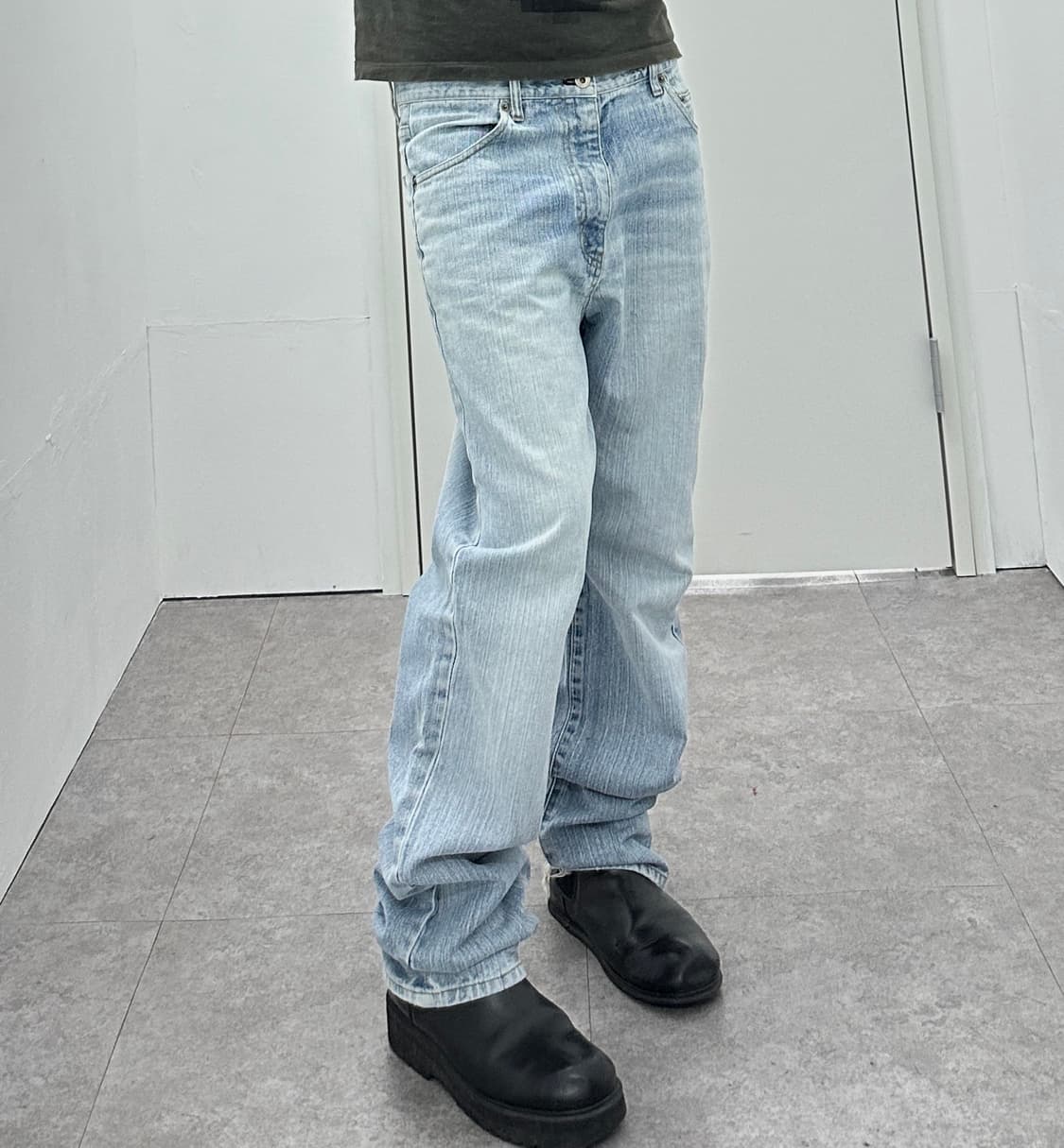 Vintage sagging denim pants 상품이미지1