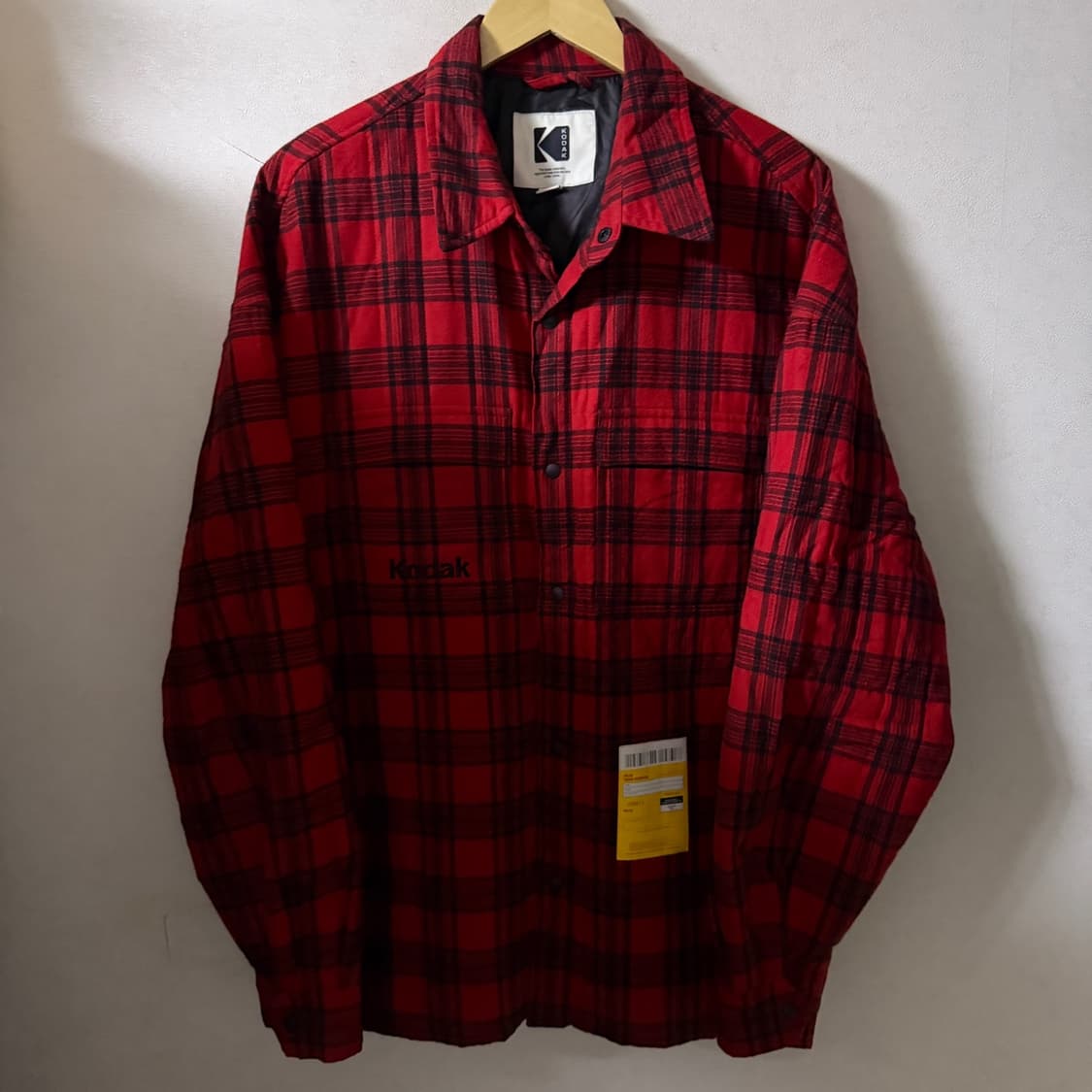 코닥 메일러 패딩셔츠 XL 오버핏 (105 정도) 상품이미지1