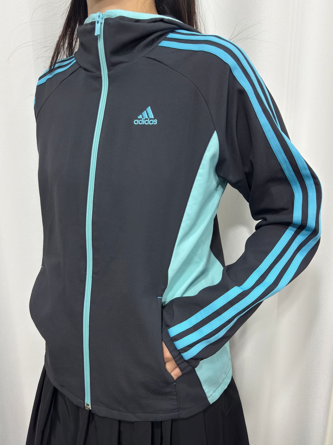 adidas blue line hood zipup 상품이미지3
