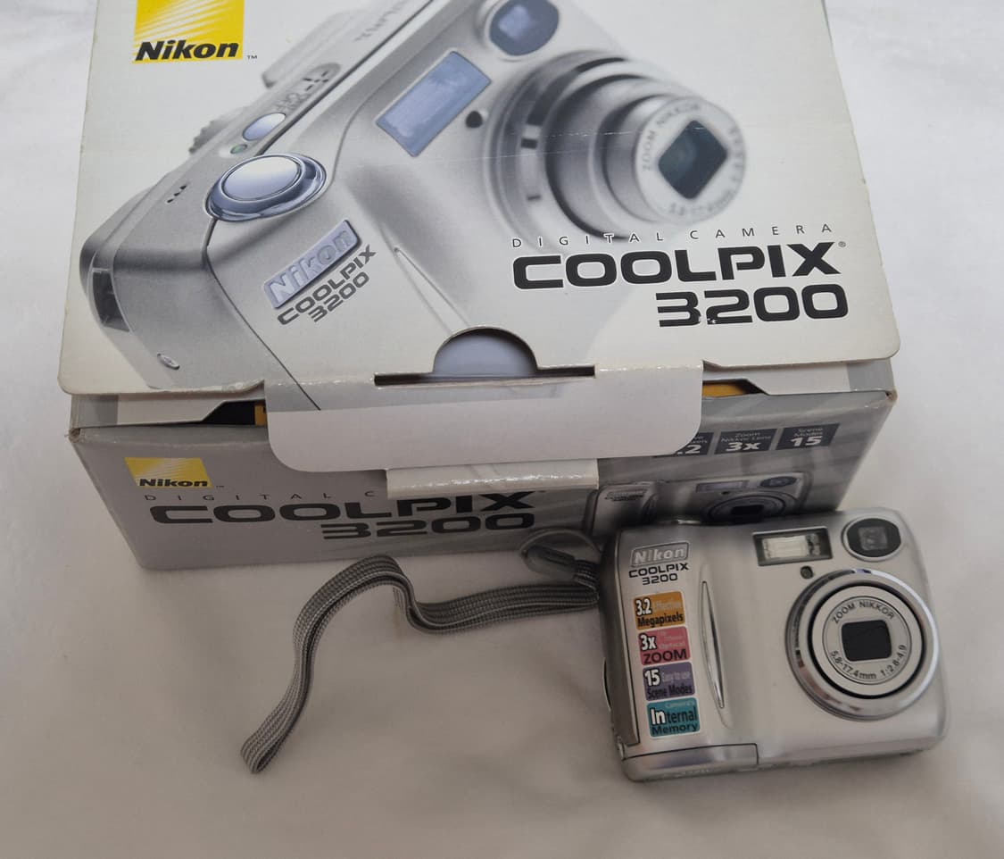 니콘 쿨픽스 3200 Nikon Coolpix 3200 실버 판매 상품이미지10