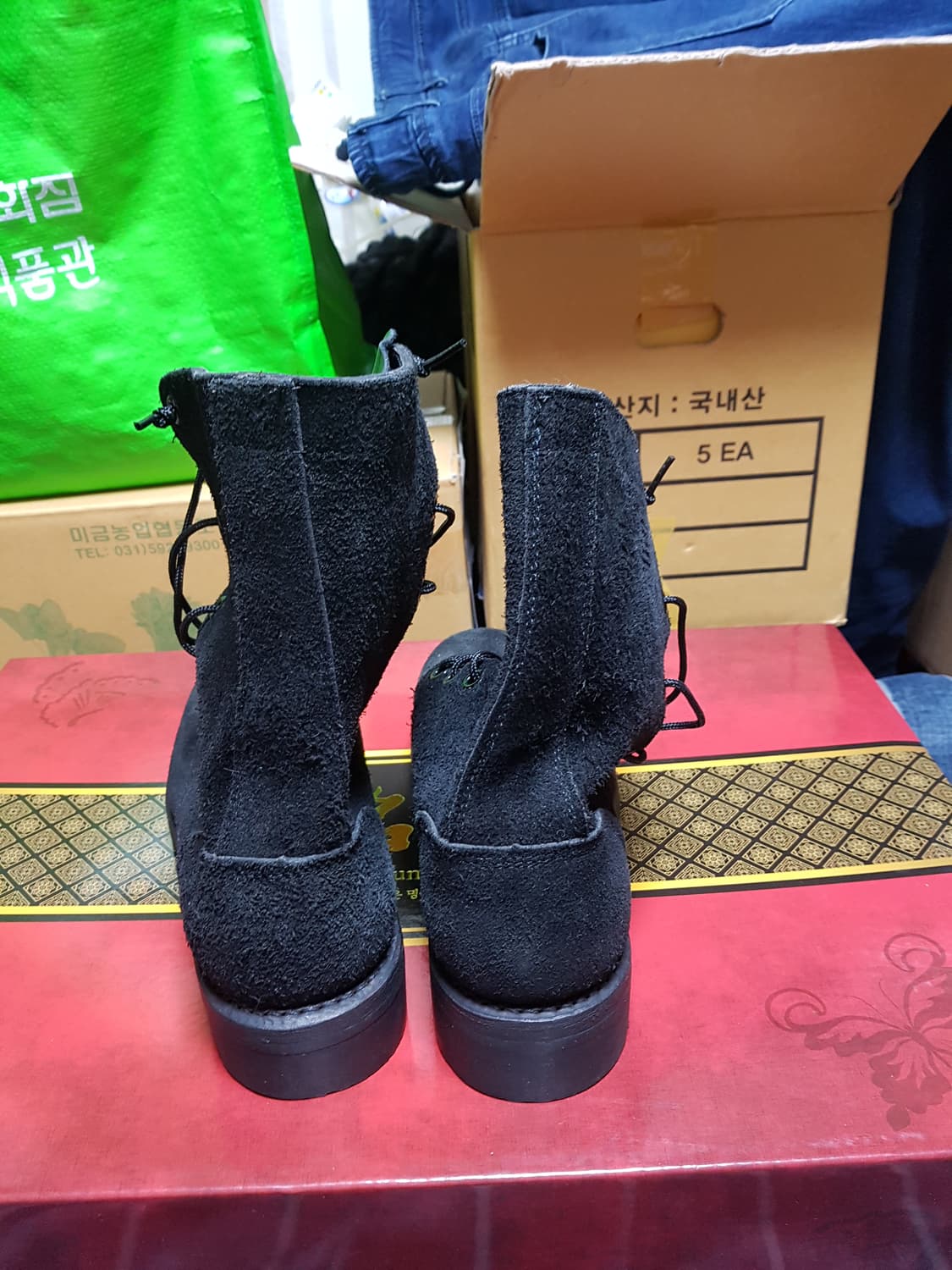 해병대 세무 워커 전투화 군화 86년 264W 11.0W 판매 상품이미지3