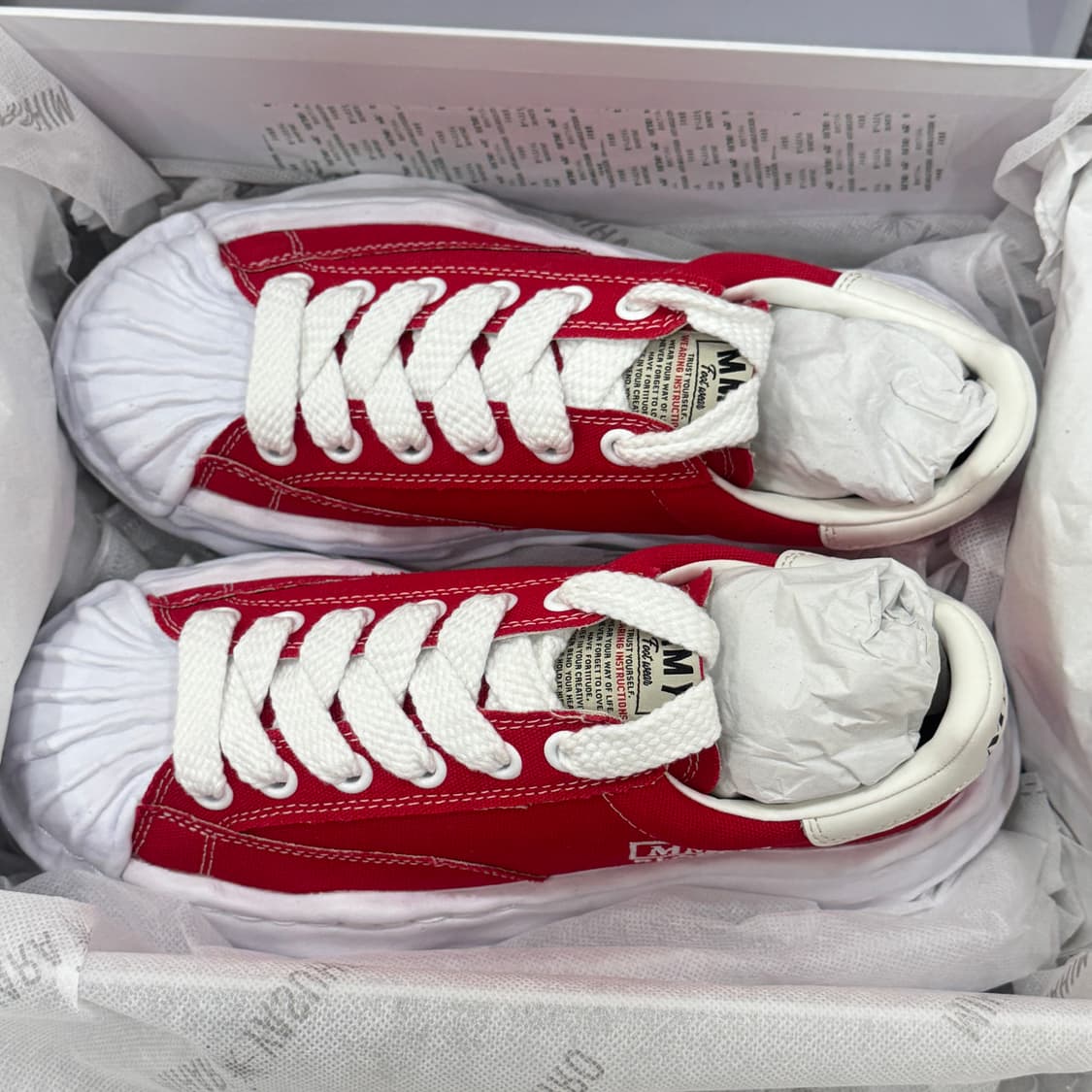 [250]메종 미하라 야스히로 블레이키 레드 상품이미지2