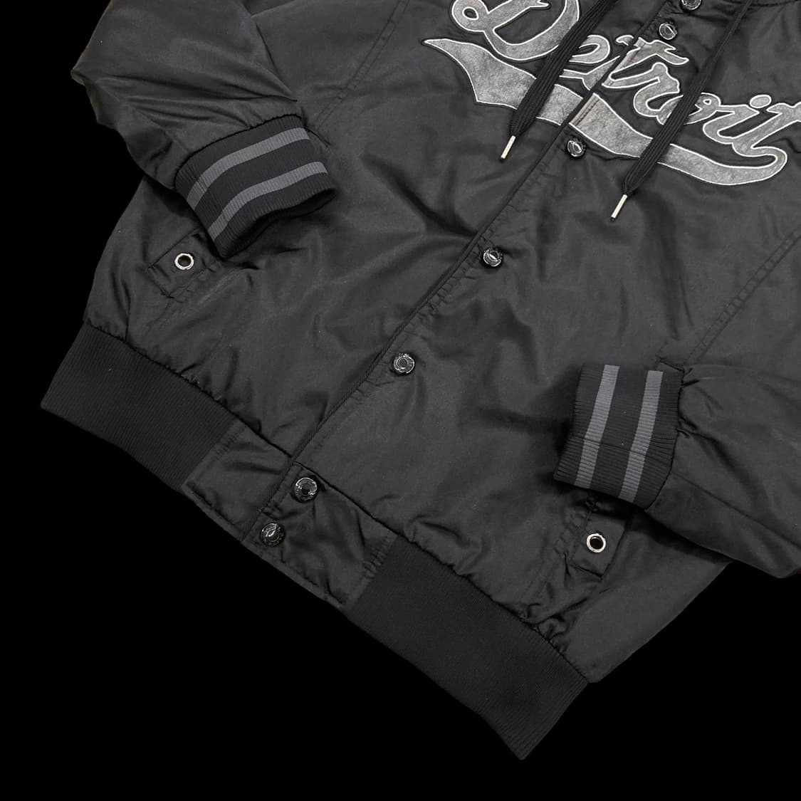 MLB 디트로이트 블랙 유광 점퍼 상품이미지4