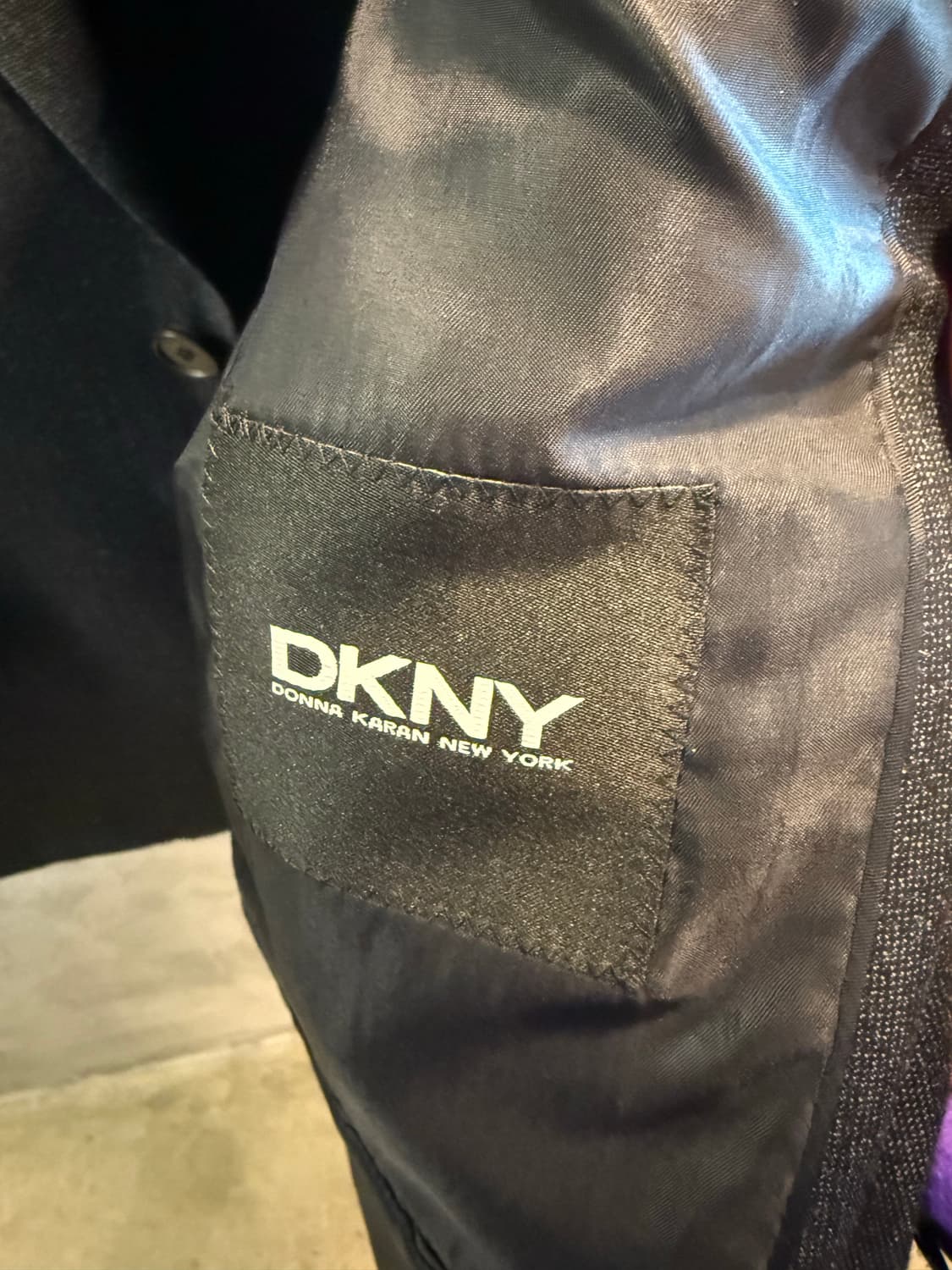 도나카란 DKNY 울 블레이저 차콜그레이 40 상품이미지5