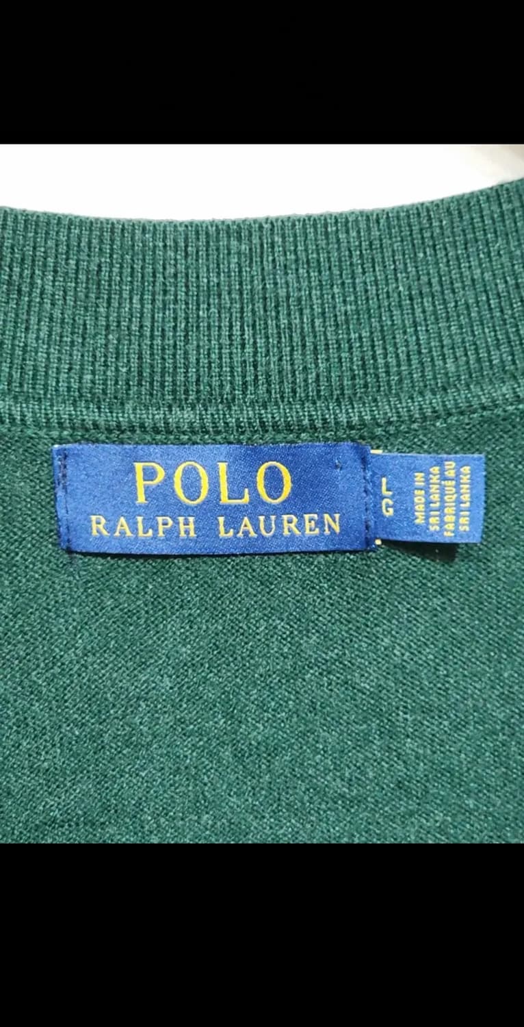 (L) 랄프로렌 폴로 브이넥 가디건 포켓 캐주얼  상품이미지3