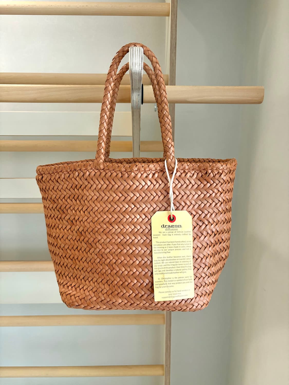 드래곤디퓨전 그레이스 바스켓 스몰 토트백 상품이미지5