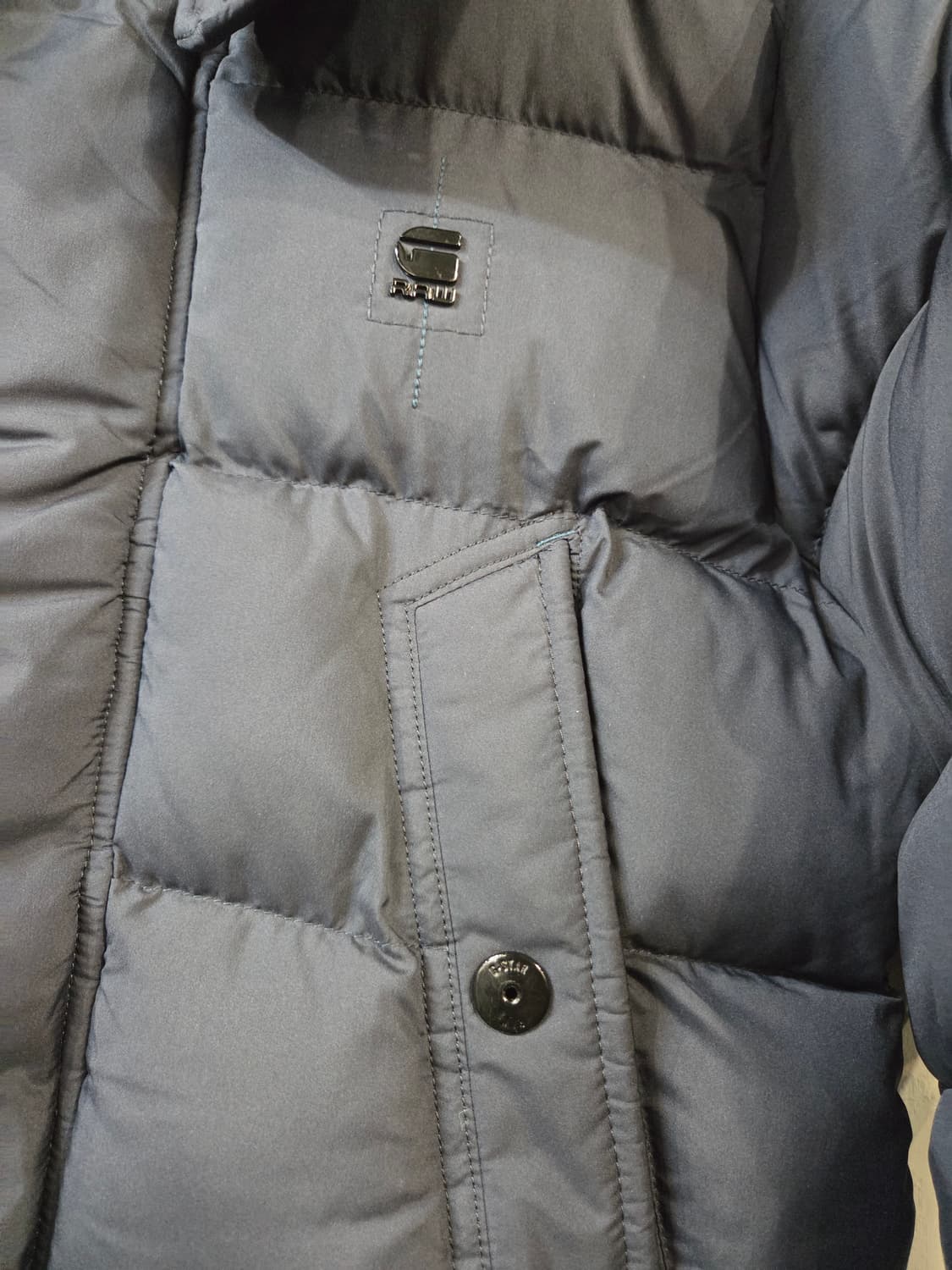 G-Star RAW 패딩 점퍼 네이비 상품이미지3