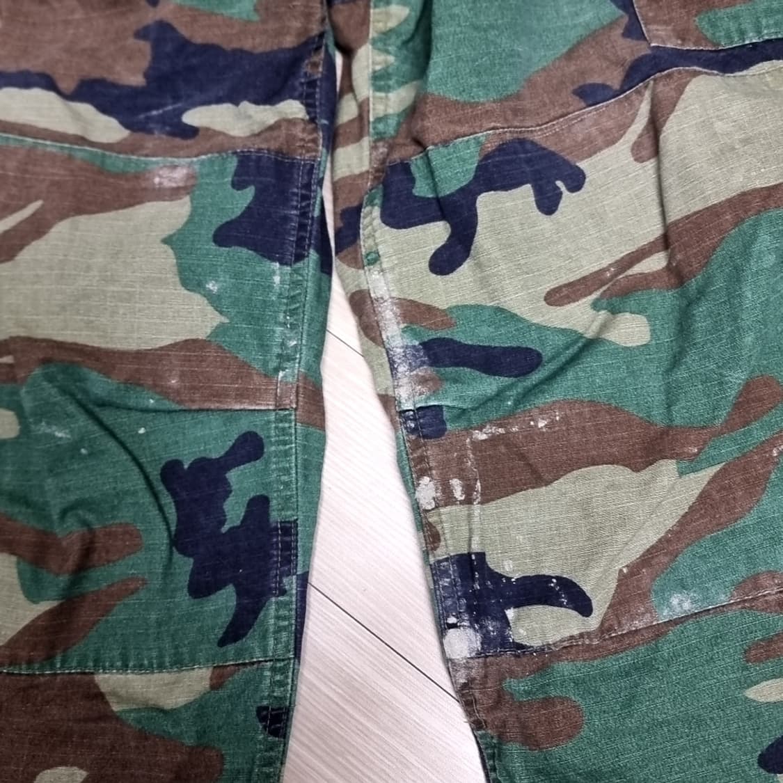 미군 우드랜드 카모 밀리터리 카고 바지(실측) 상품이미지5