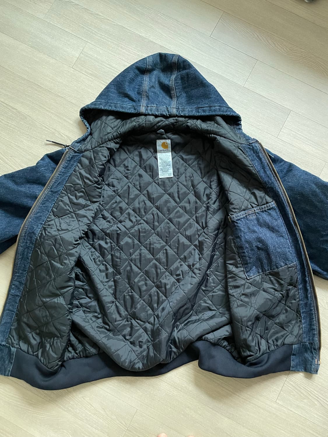 칼하트 데님 액티브 자켓 빈티지 carhartt 상품이미지7