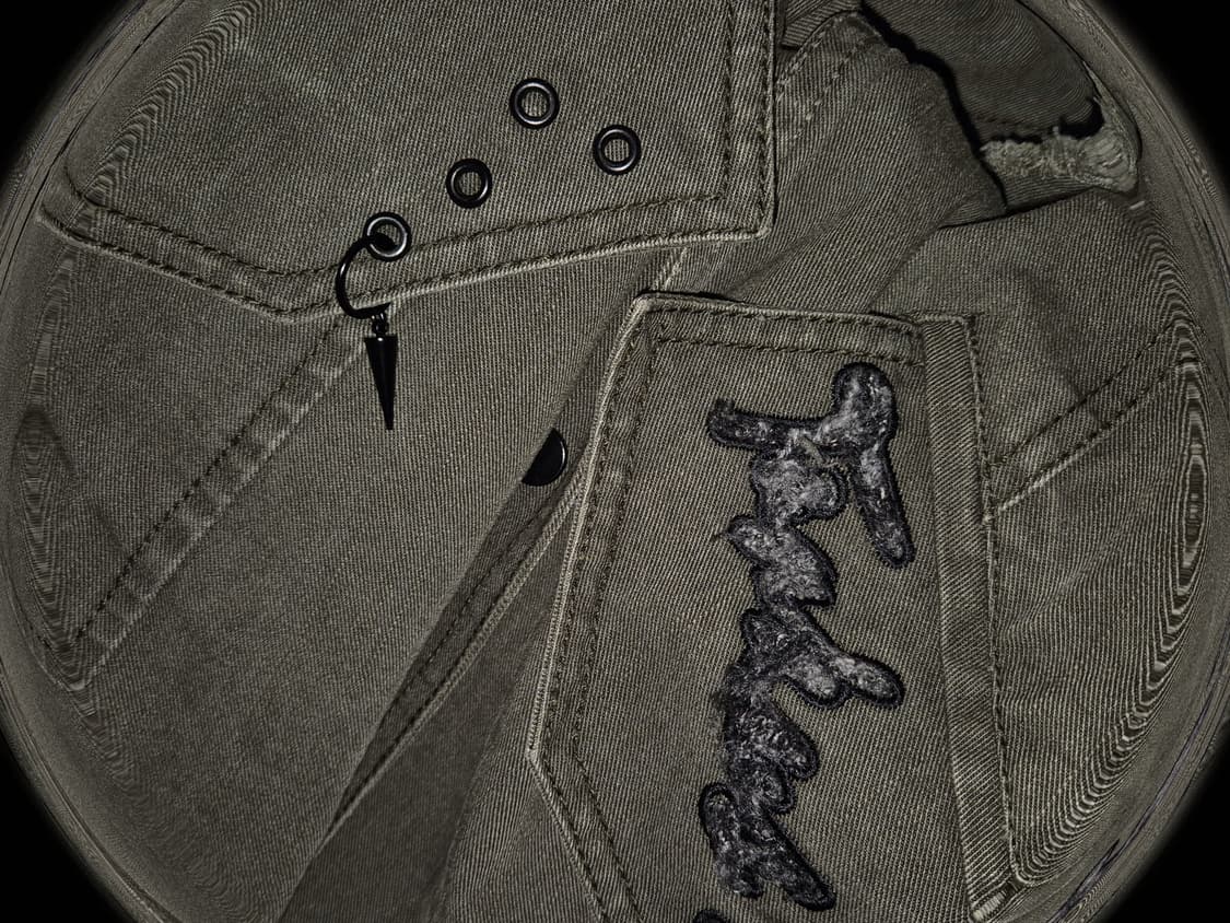 Vintage 07 Tattoo Grunge shirt jacket 상품이미지3