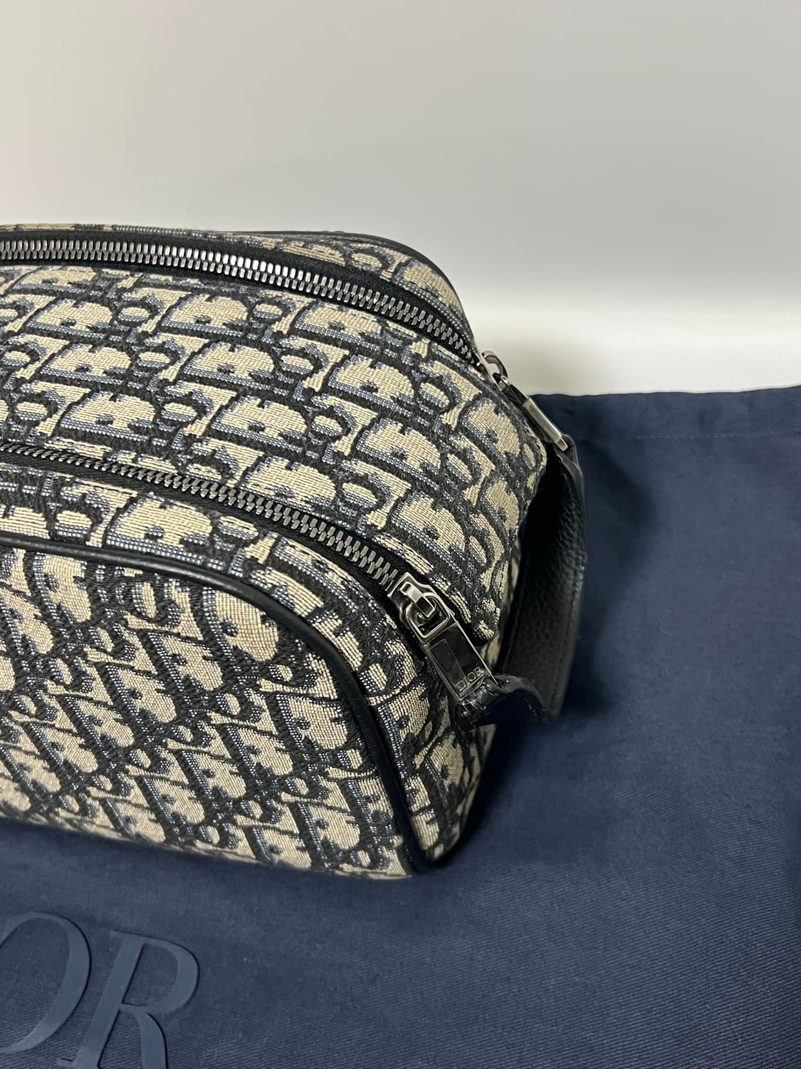 [정품] 디올 오블리크 토일레트리 베이지 상품이미지6