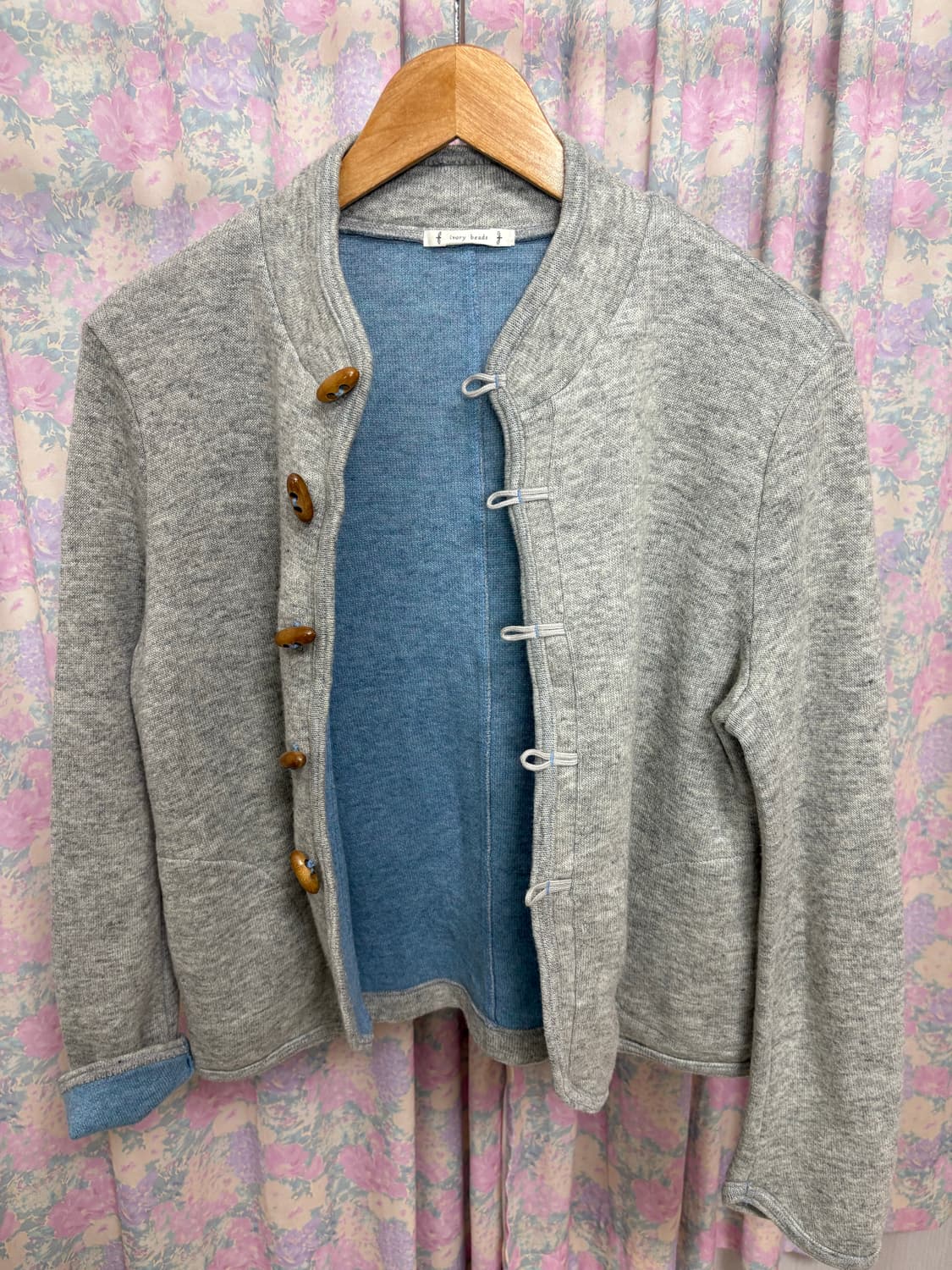 그레이 토글 가디건 상품이미지9