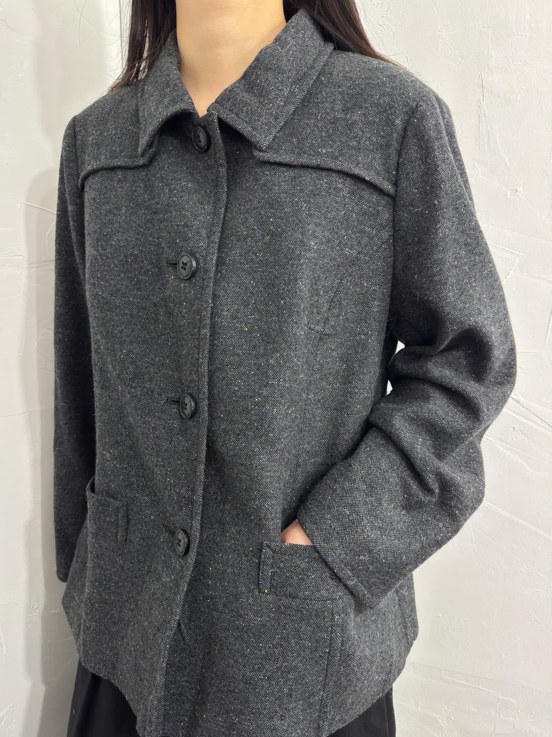 remanon button jacket 상품이미지4