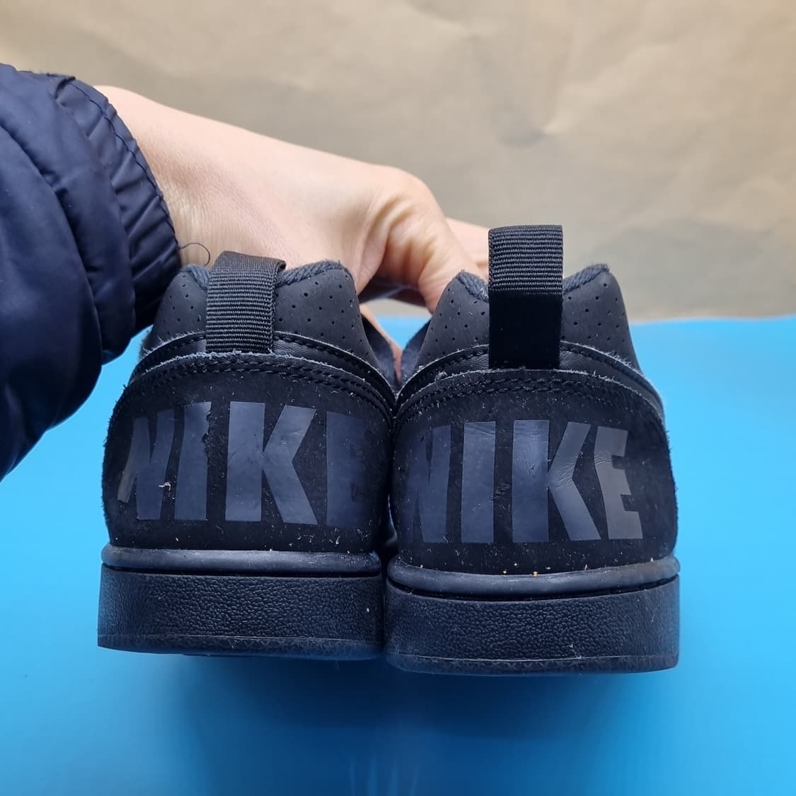 나이키 코트버로우 올블랙 여성스니커즈235 상품이미지4