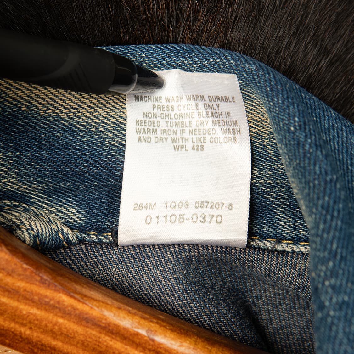 [L] 00s 리바이스 타입원 01105-0370 데님자켓  상품이미지7