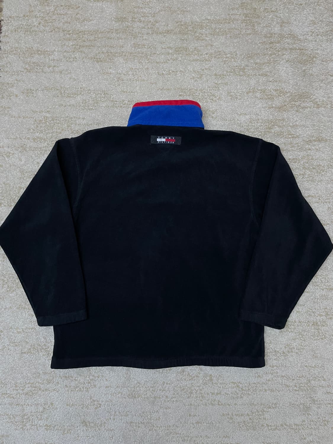 [L] 00s 타미힐피거 후리스 집업 아노락 저캣 쿼터집업 상품이미지5