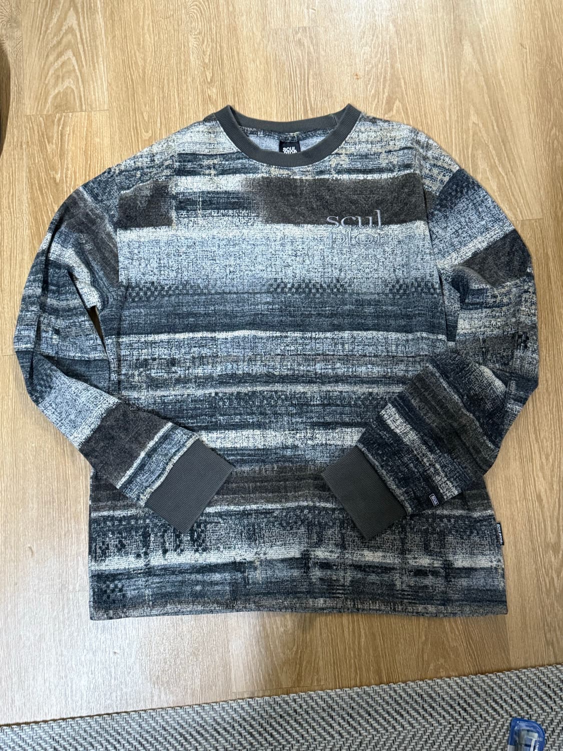 스컬프터 니트 맨투맨 M 상품이미지1