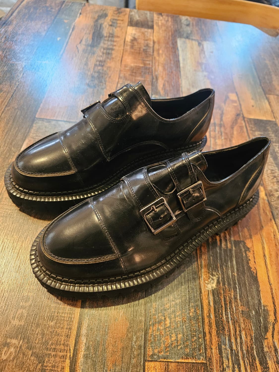 손신발 더블스트랩 수제화 상품이미지1