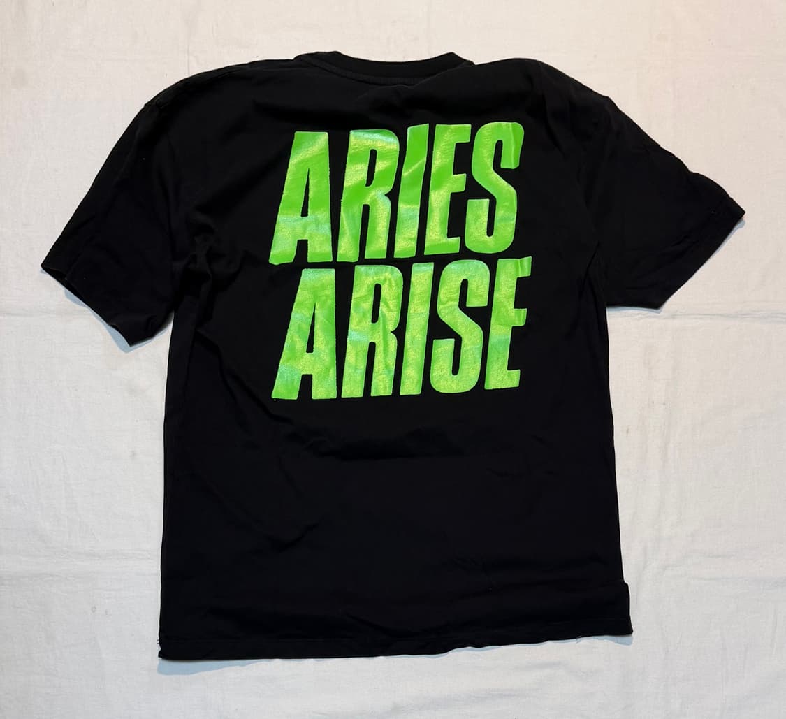 Aries 에리즈 비트맨 배트맨 패러디 반팔 티셔츠 블랙 상품이미지3